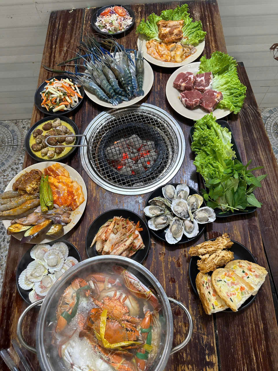 buffet hải sản vũng tàu naka 